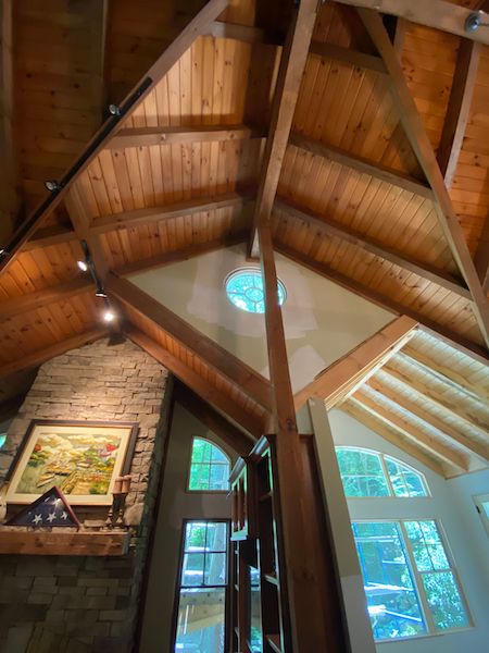 Cabin Great Room Drywall & Finish: photo 18 of 21