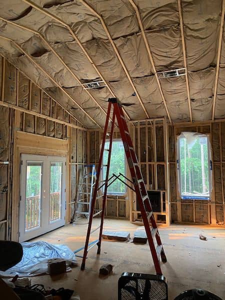 Cabin Great Room Drywall & Finish: photo 21 of 21